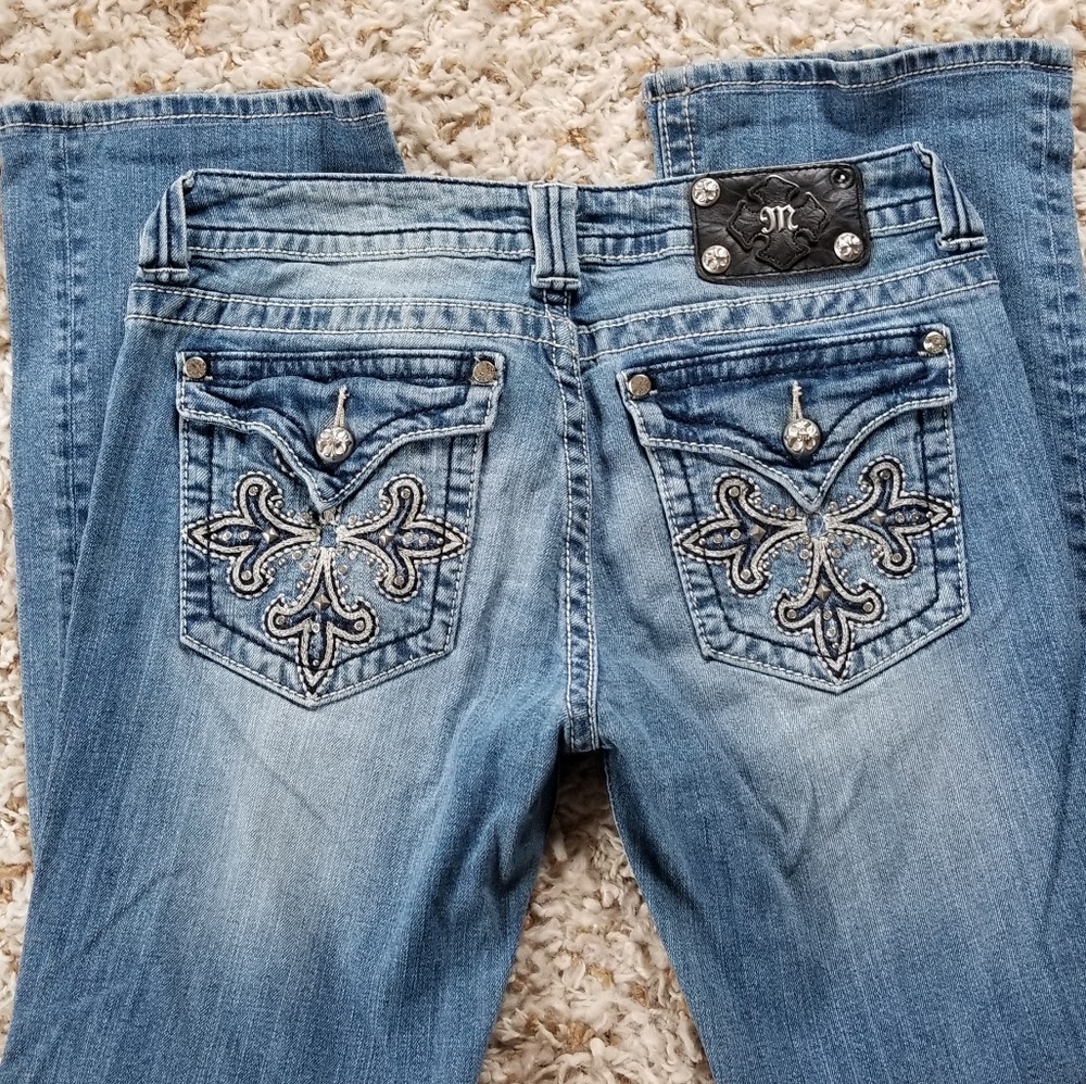 MISS ME bootcut jeans